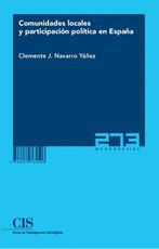 COMUNIDADES LOCALES Y PARTICIPACIÓN POLÍTICA EN ESPAÑA