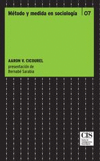 MÉTODO Y MEDIDA EN SOCIOLOGÍA