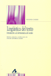 LINGUISTICA DEL TEXTO