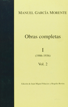 1906-1936 OBRAS COMPLETAS VOLUMEN 2