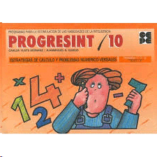 PROGRESINT 10 ESTRATEGIAS DE CALCULO Y PROBLEMAS NUMERICO VERBALE