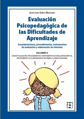 EVALUACION PSICOPEDAGOGICA DE LAS DIFICULTADES DE APRENDIZAJE VOL II