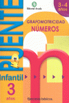 CUADERNO NUMEROS 3 AÑOS PUENTE INFANTIL