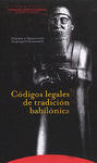 CODIGOS LEGALES TRADICION BABILONICA