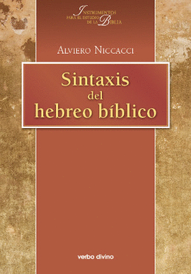 SINTAXIS DEL HEBREO BIBLICO