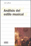 ANALISIS DEL ESTILO MUSICAL