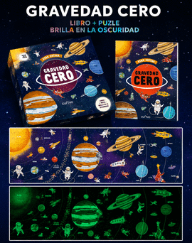 GRAVEDAD CERO CAJA CON LIBRO + PUZZLE