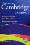 DICCIONARIO CAMBRIDGE COMPACT ENGLISH ESP ESPAÑOL ING + CD