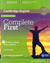 COMPLETE FIRST STUDENTS WITH ANSWER + CD ROM