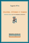 TEATRO TITERES Y TOROS
