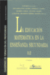 EDUCACION MATEMATICA EN LA ENSEÑANZA SECUNDARIA