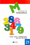 CUADERNO MATEMATICAS 21