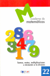 CUADERNO MATEMATICAS 22