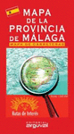 MALAGA MAPA DE LA PROVINCIA 1:200 000