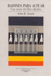 RAZONES PARA ACTUAR UNA TEORIA DEL LIBRE ALBEDRIO