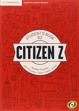 CITIZEN Z B2 STUDENTS BOOK WITH AUGMENTED REALITY