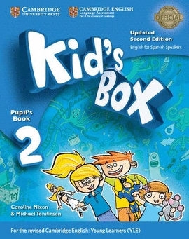KIDS BOX 2 PUPILS BOOK 2 ED UPDATED AND MY HOME BOOKLET