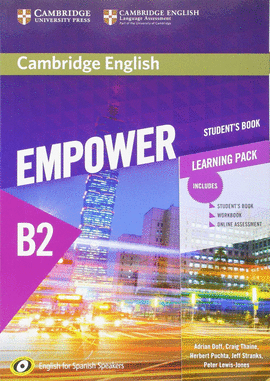EMPOWER UPPER INTERMEDIATE B2 PACK STUDENTS BOOK + WORKBOOK
