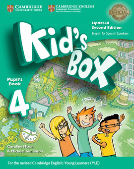 KIDS BOX 4 PUPILS BOOK UPDATED SECOND EDITION