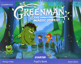 GREENMAN & THE MAGIC FOREST STARTER 15 ST+STICKERS+POPOUTS+CD
