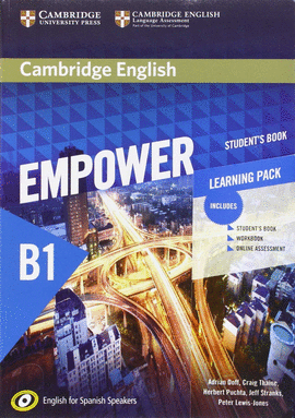 EMPOWER PRE INTERMEDIATE B1 PACK STUDENTS BOOK AND WORKBOOK