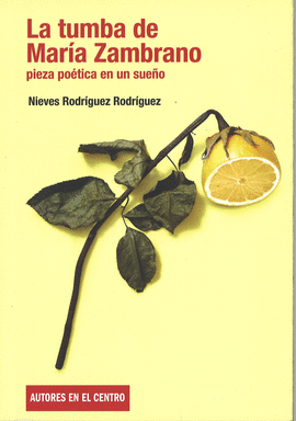 TUMBA DE MARÍA ZAMBRANO. PIEZA POÉTICA EN UN SUEÑO LA