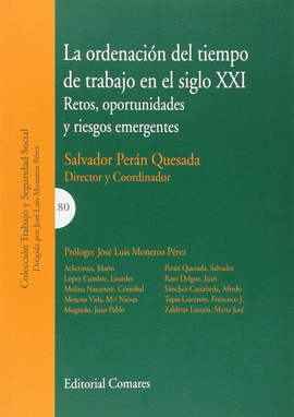ORDENACION DEL TIEMPO DE TRABAJO EN EL SIGLO XXI LA