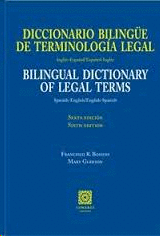 DICCIONARIO BILINGUE DE TERMINOLOGIA LEGAL INGLES ESPAÑOL  ESPAÑOL INGLES