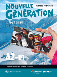 NOUVELLE GENERATION A2 B1 LIVRE + EXERCICES CD DVD BACH