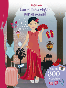 PEGATINAS LAS CHICAS VIAJAN POR EL MUNDO