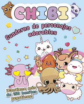 CHIBI CUADERNO DE PERSONAJES ADORABLES