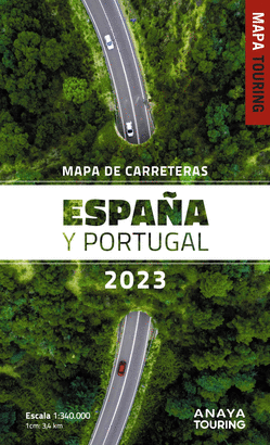 MAPA DE CARRETERAS DE ESPAÑA Y PORTUGAL 2023