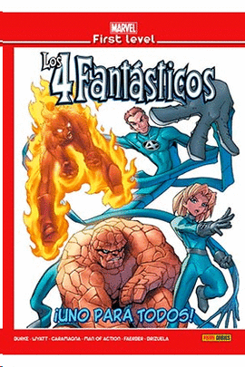 MARVEL FIRST LEVEL N 15 LOS 4 FANTASTICOS UNO PARA TODOS