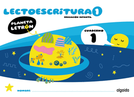 PLANETA LETRÓN LECTOESCRITURA NIVEL 1 CUADERNO 1 3 AÑOS
