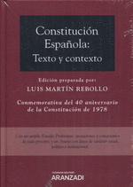 CONSTITUCION ESPAÑOLA TEXTO Y CONTEXTO
