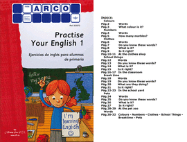 MINI ARCO PRACTISE YOUR ENGLISH 1