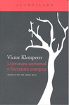 LITERATURA UNIVERSAL LITERATURA EUROPEA
