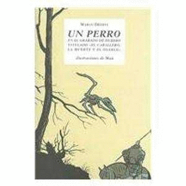 UN PERRO EN EL GRABADO DE DURERO TITULADO EL CABALLERO LA MUERTE