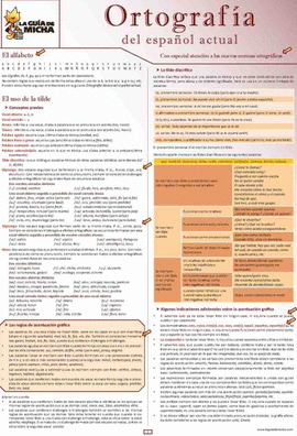 ORTOGRAFIA DEL ESPAÑOL ACTUAL LA GUIA MICHA