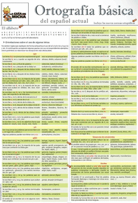ORTOGRAFIA BASICA DEL ESPAÑOL ACTUAL LA GUIA DE MICHA