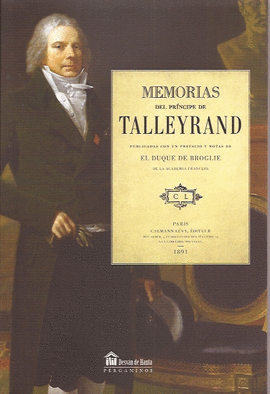 MEMORIAS DEL PRINCIPE DE TALLEYRAND