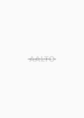 ORNAMENTO JOURNAL N 2 AALTO