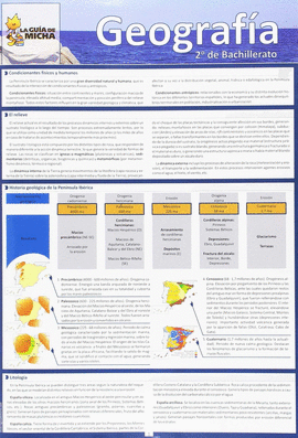 GEOGRAFIA 2 BACHILLERATO