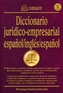 DICCIONARIO JURIDICO EMPRESARIAL ESPAÑOL INGLES INGLES ESPAÑOL