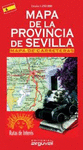 MAPA DE LA PROVINCIA DE SEVILLA CARRETERAS 1:250000