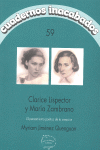 CUADERNOS INACABADOS CLARICE LISPECTOR Y MARIA ZAMBRANO