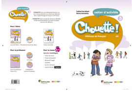 CHOUETTE 3 CAHIER D EXERCICES