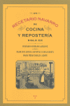 UN RECETARIO NAVARRO DE COCINA Y REPOSTERIA SIGLO XIX