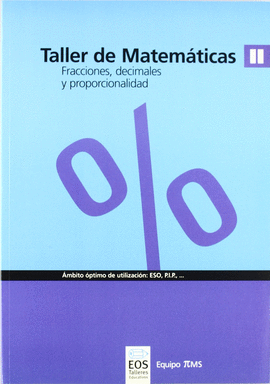 TALLER DE MATEMATICAS II FRACCIONES DECIMALES Y PROPORCIONALIDAD