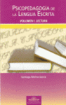 PSICOPEDAGOGIA DE LA LENGUA ESCRITA VOL I
